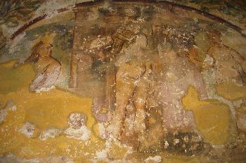 Frescos del castillo de Quseir Amra, Jordania