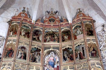 Detalle retablo - Trujillo, Cáceres