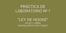 LEY DE HOOKE