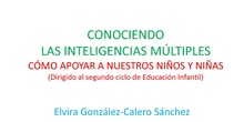 Inteligencias Múltiples - Pautas de apoyo