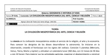 La civilización mesopotámica: arte, ciencia y religión 1