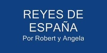 LOS REYES DE ESPAÑA. ÁNGELA Y ROBERT