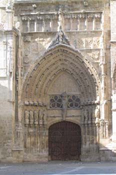 Puerta de la Catedral de Palencia, Castila y León