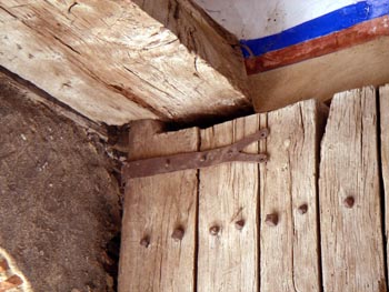 Gozne de puerta de muralla