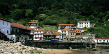 Vista parcial de Tazones, Principado de Asturias