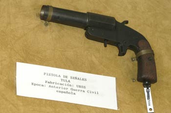 Pistola de señales Tula, Museo del Aire de Madrid