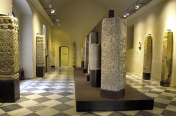 Sala de arquitectura decorativa de época visigoda - Badajoz