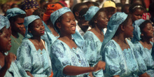 Mujeres bailando, Nacala, Mozambique
