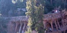 Zona de jardines, Parque Güell, Barcelona