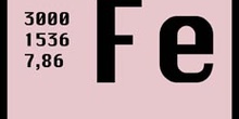 Tabla periódica, hierro