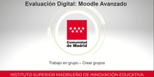 Trabajos en grupo en Moodle: Creando grupos