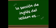 Sección de inglés en el IESGM