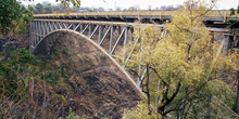 Puente sobre el río Zambeze, Zimbabwe