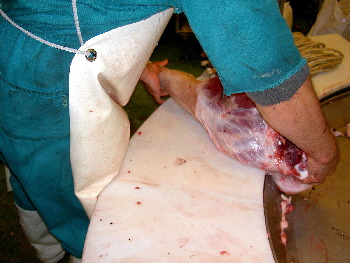 Proceso del jamón