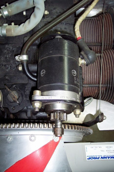 Motor de arranque (piñón de ataque)