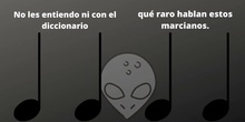 Los Marcianos (musicograma y percusión)