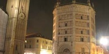 Baptisterio y campanario de la Catedral, Parma