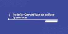 Instalar y usar CheckStyle
