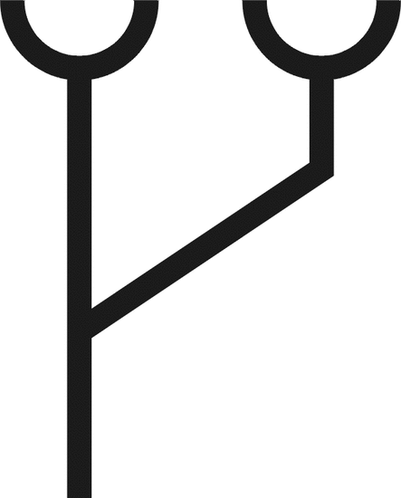 Pieza de ramificación paralela con manguitos