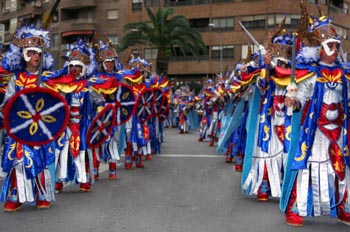 Comparsa en el desfile de carnaval - Badajoz
