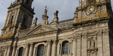 Fachada principal de la Catedral de Lugo, Galicia