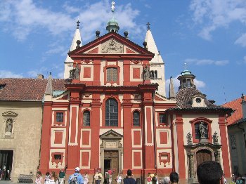 Iglesia en el Castillo de Praga