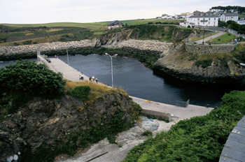 Bocana del puerto, Puerto de Vega, Principado de Asturias