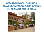 Desarrollo del lenguaje a través de metodologias activas en primaria CEIP La Rioja