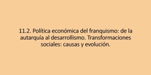 11.2. Cambios económicos y sociales
