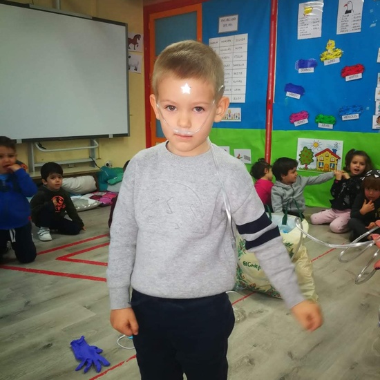 Taller Infantil 3 años. Primeros auxilios. Semana Cultural 8