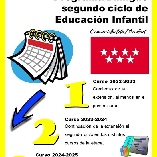 Calendario de extensión programa bilingüe