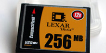 Memoria Compactflash 256 MB