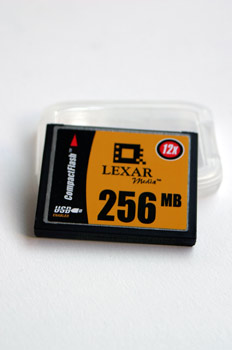 Memoria Compactflash 256 MB