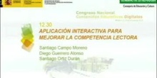 Aplicación interactiva para mejorar la competencia lectora.
