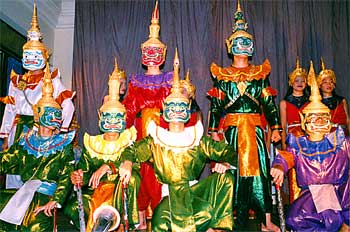 Grupo de teatro laosiano, Laos