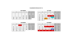 Calendario SIES HUMANES EN CUBAS 2017-18