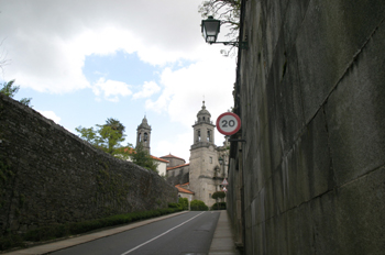 Rúa da Trinidade, Santiago de Compostela, La Coruña, Galicia