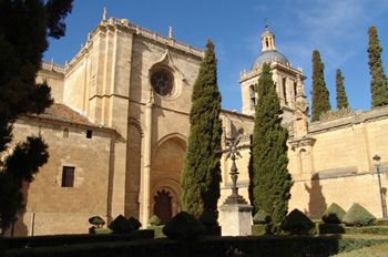 Claustro de la Catedral de Ciudad Rodrigo, Salamanca, Castilla y