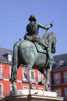 Escultura ecuestre de Felipe III