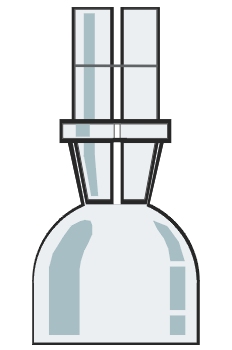 Frasco de densidades