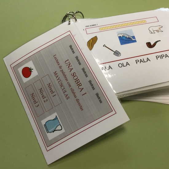 MATERIALES ESPECIFICOS PARA EL DESARROLLO DE LE LECTO ESCRITURA EN EL TRABAJO CON ALUMNOS TEA 6