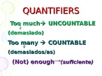 QUANTIFIERS