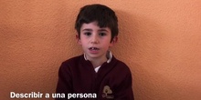 PRIMARIA - 2 º - DESCRIBIR A UNA PERSONA - LENGUA - ACTIVIDADES 