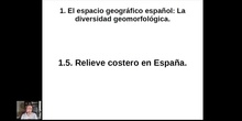 0105 El relieve costero español.
