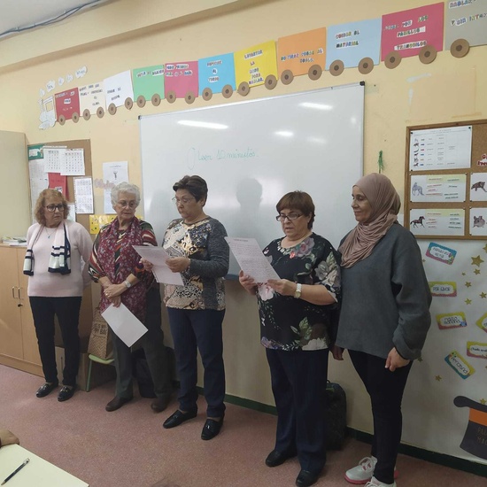 Los abuelos, profes por un día 2