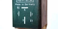 Relé de accionamiento para ventilador del sistema de refrigeraci