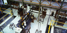 Vista aérea del laboratorio de materiales, Museo de la Minería y