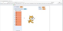 Usa Scratch para recopilar datos de una variable con una lista