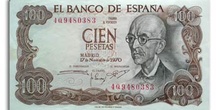 Pesetas, Manuel de Falla