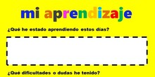 Instrumentos de evaluación: diario de aprendizaje